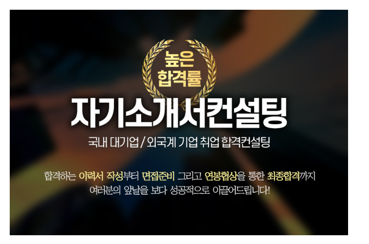 자기소개서 첨삭 서비스 이미지